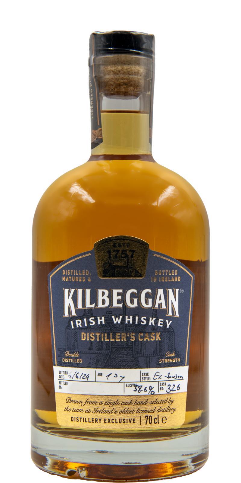 Kilbeggan 10-year-old  Distiller's Cask