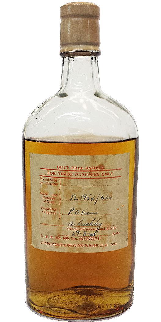 Kilbeggan 1952  Duty Free Sample