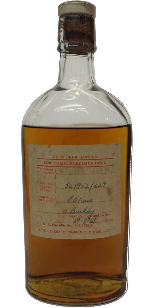 Kilbeggan 1952  Duty Free Sample