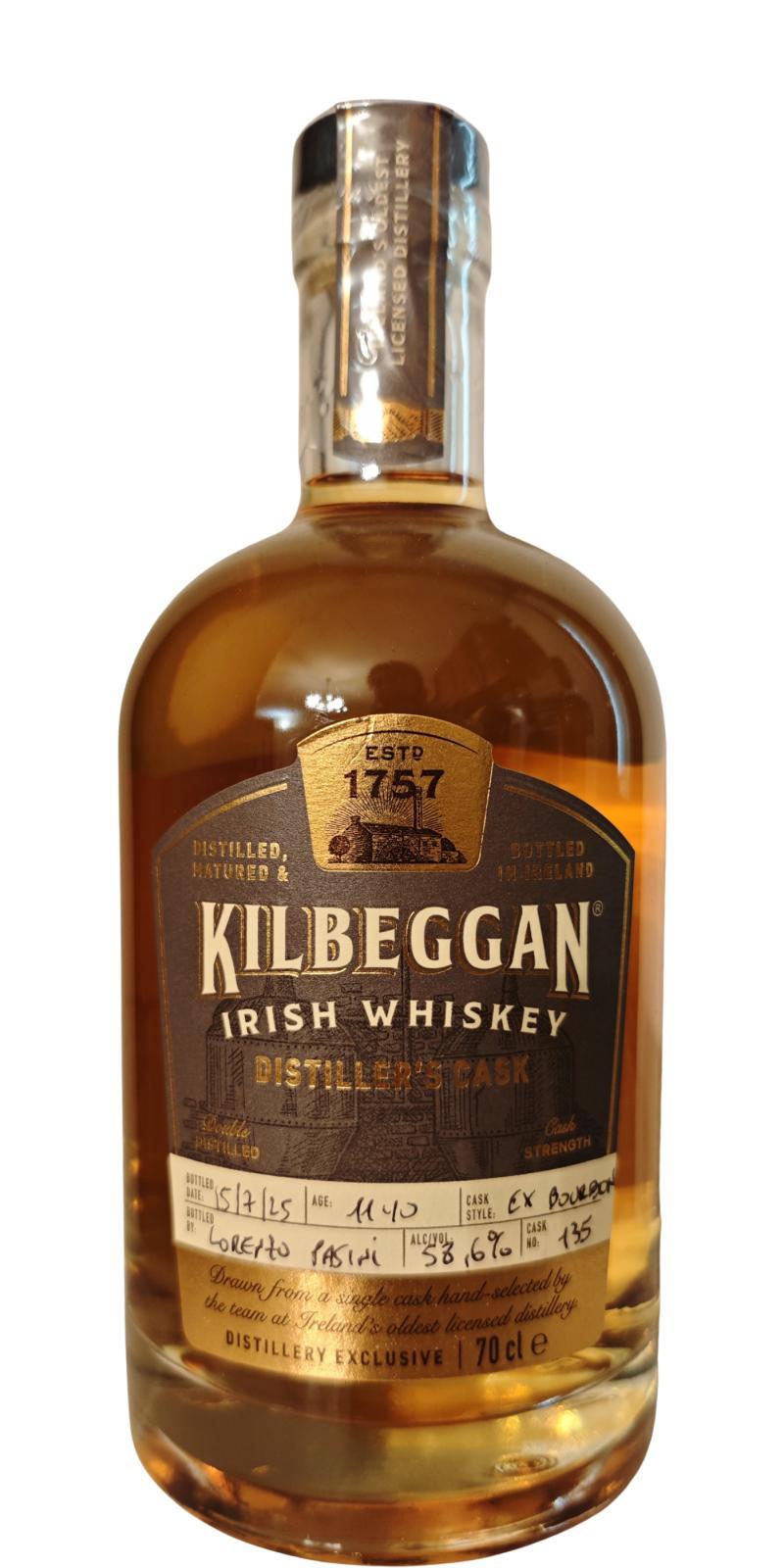 Kilbeggan 2014  Hand Filled