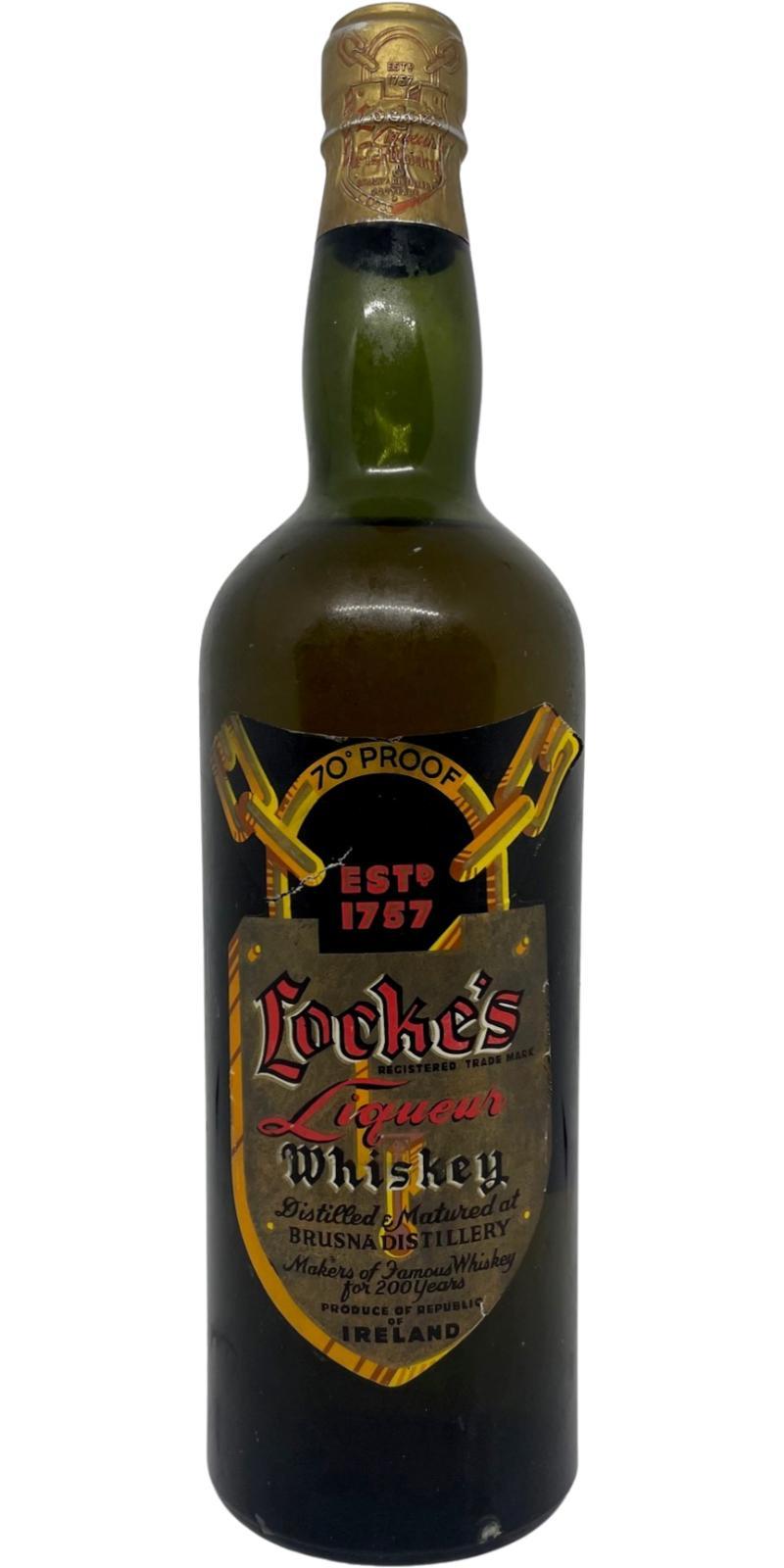 Locke's Liquer Whiskey