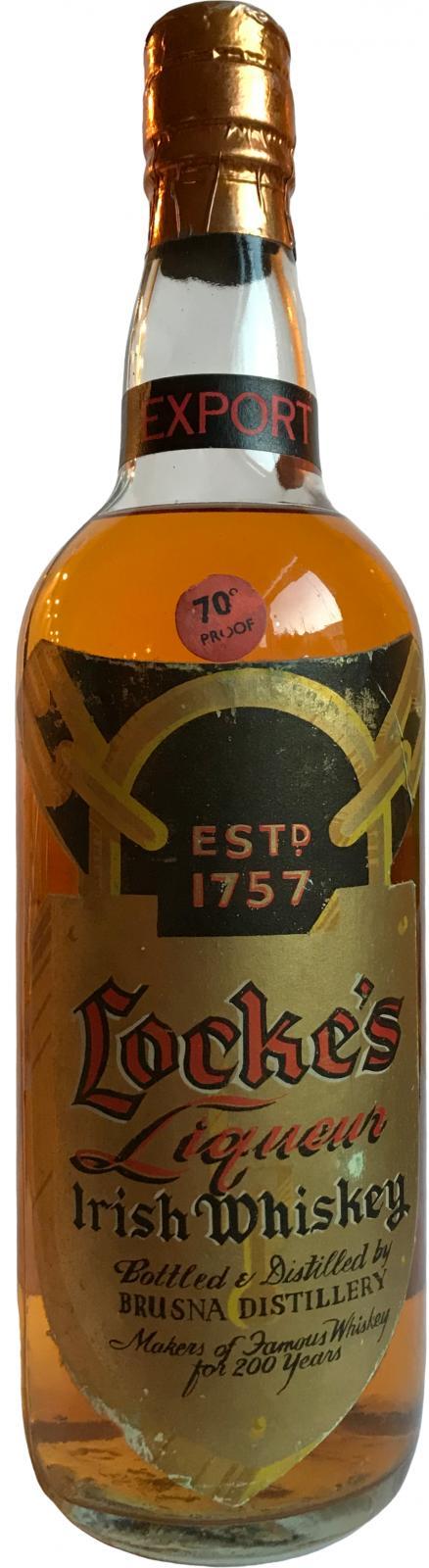 Locke's Liqueur Irish Whiskey