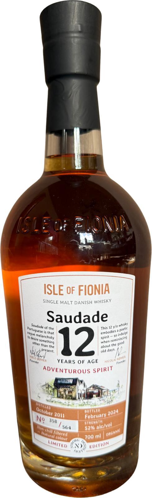 Isle of Fionia 2011  Saudade - Adventurous Spirit