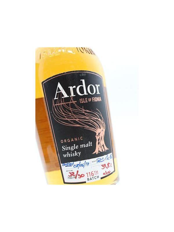 Isle of Fionia Ardor - Black  Organic Single Malt Whisky