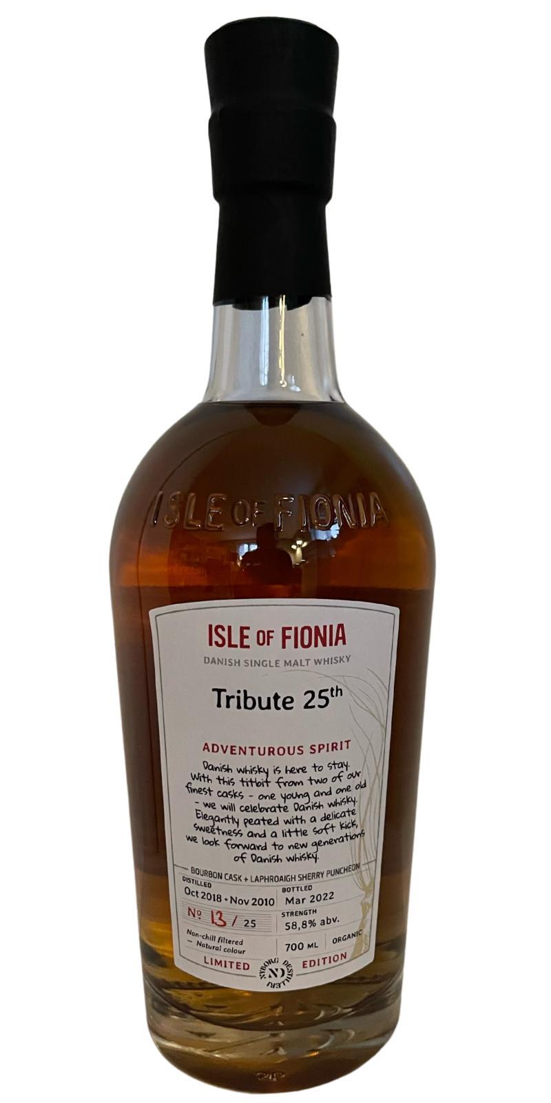 Isle of Fionia Tribute 25th  Adventurous Spirit