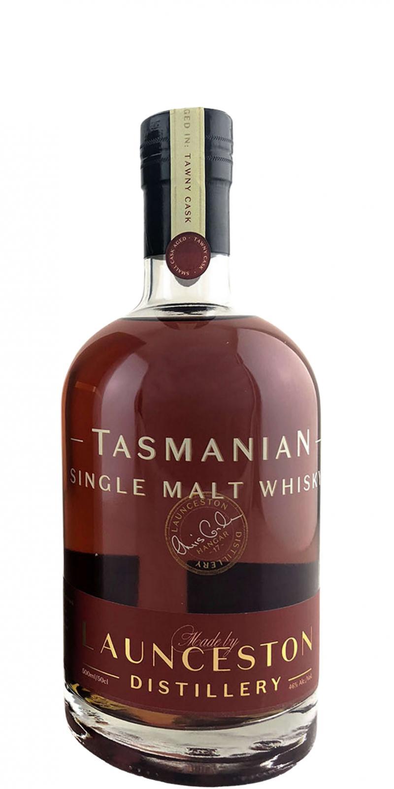 Launceston Tasmanian - Single Malt Whisky  Tawny Cask