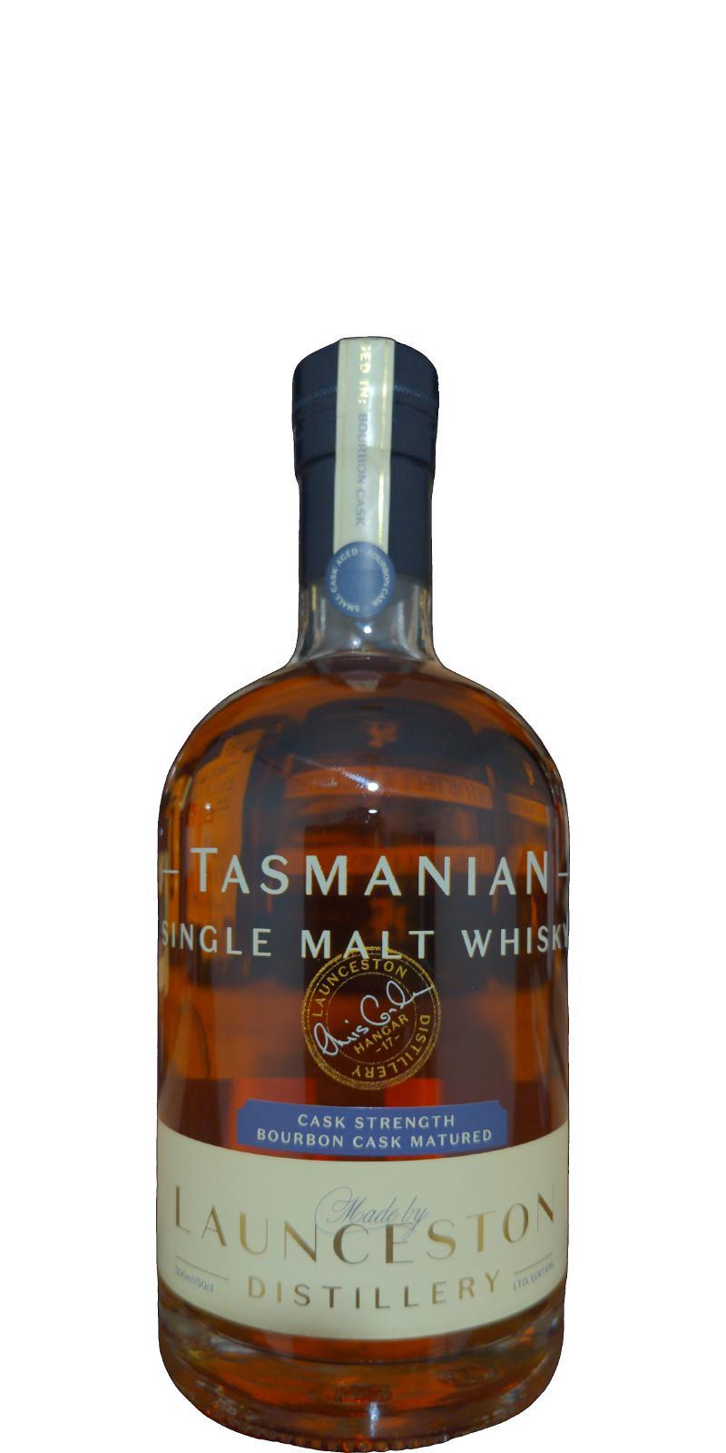 Launceston Tasmanian - Single Malt Whisky  Cask Strength