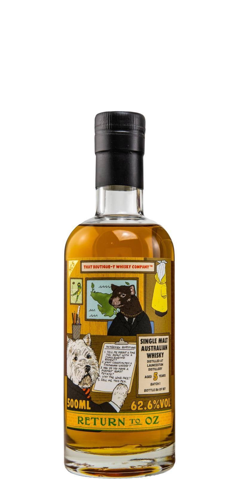 Launceston Batch 1 TBWC