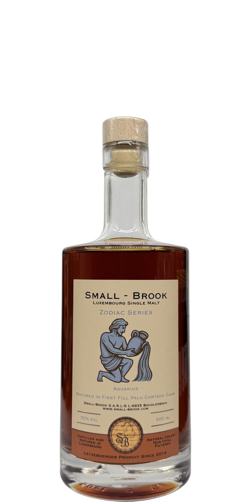 Small Brook Aquarius  Zodiac Series