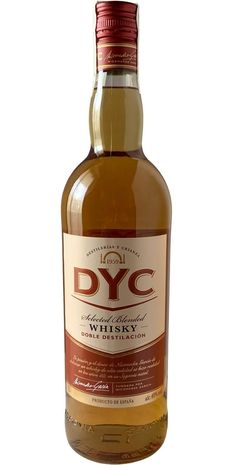 DYC Selected Blended Whisky  Doble Destilación
