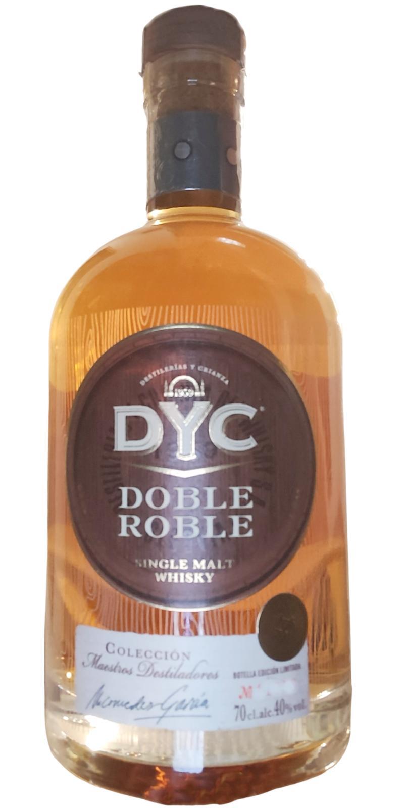 DYC 08-year-old Doble Roble  Colección Maestros Destiladores