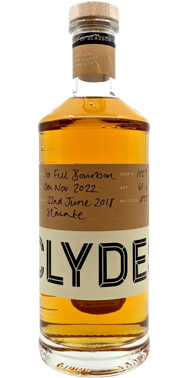The Clydeside Distillery 2018   Handfilled - Distillery only