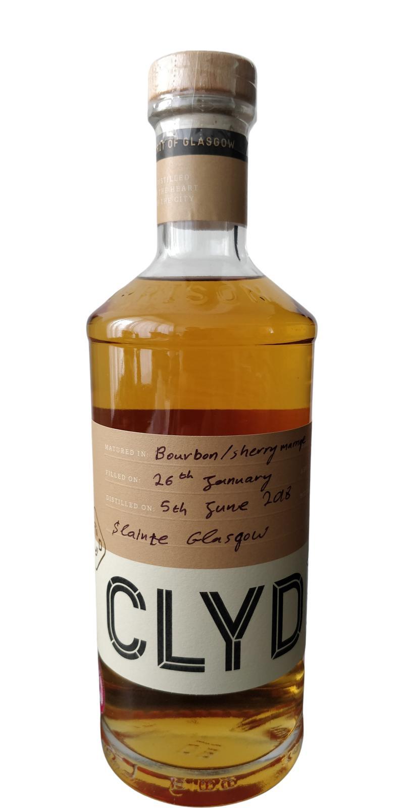 The Clydeside Distillery 2018  Handfilled - Distillery only