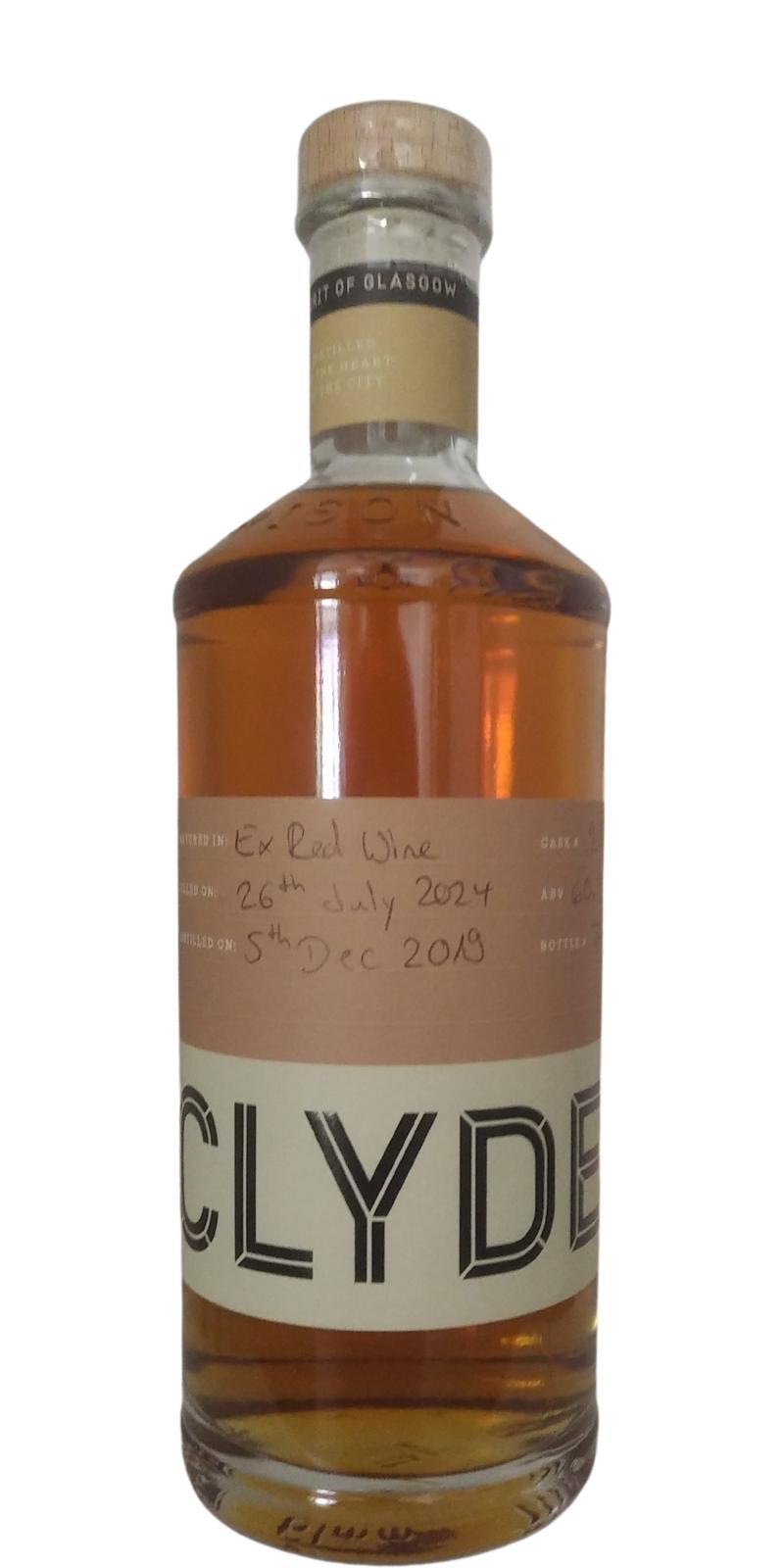 The Clydeside Distillery 2019  Handfilled - Distillery only