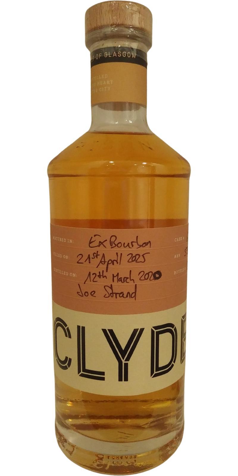 The Clydeside Distillery 2020  Handfilled - Distillery Only