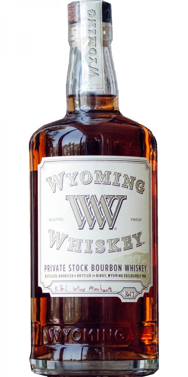Wyoming Whiskey Private Stock Bourbon Whiskey