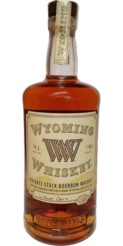 Wyoming Whiskey Private Stock Bourbon Whiskey