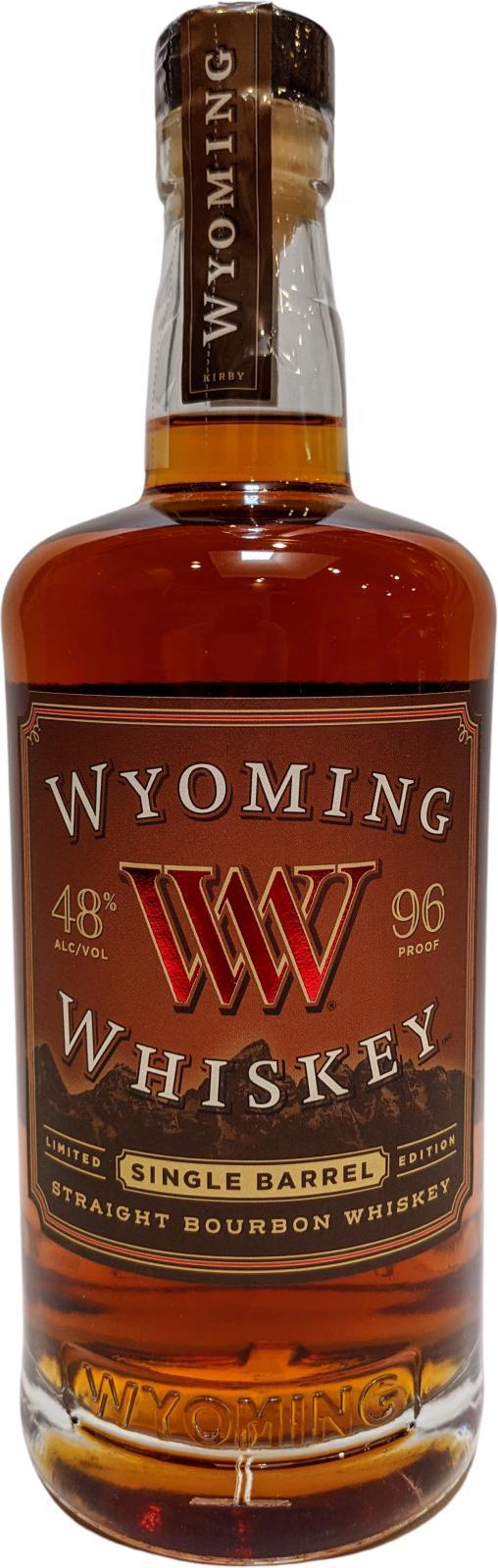 Wyoming Whiskey Single Barrel Limited Edition