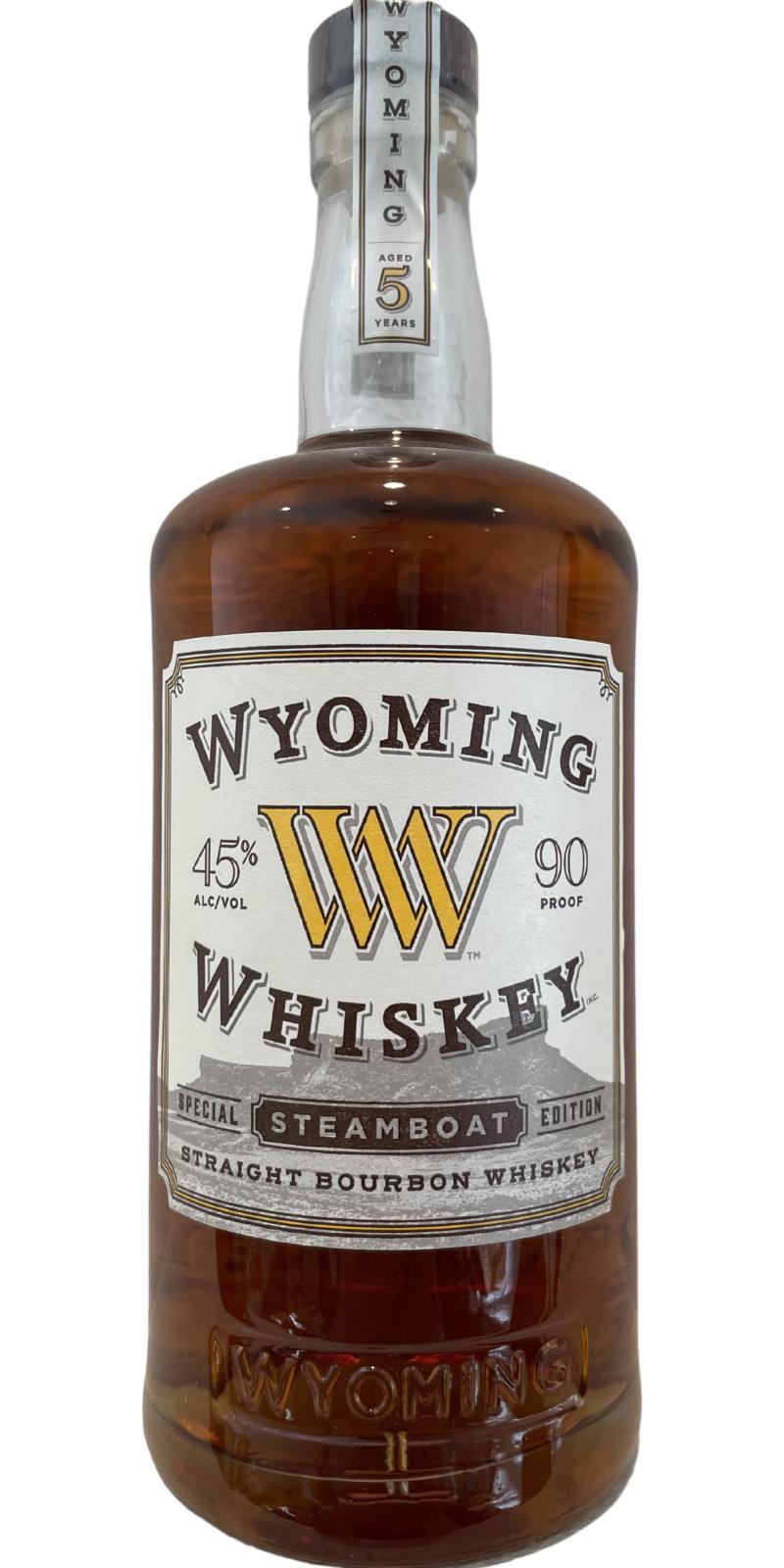 Wyoming Whiskey Steamboat Special Edition Bourbon