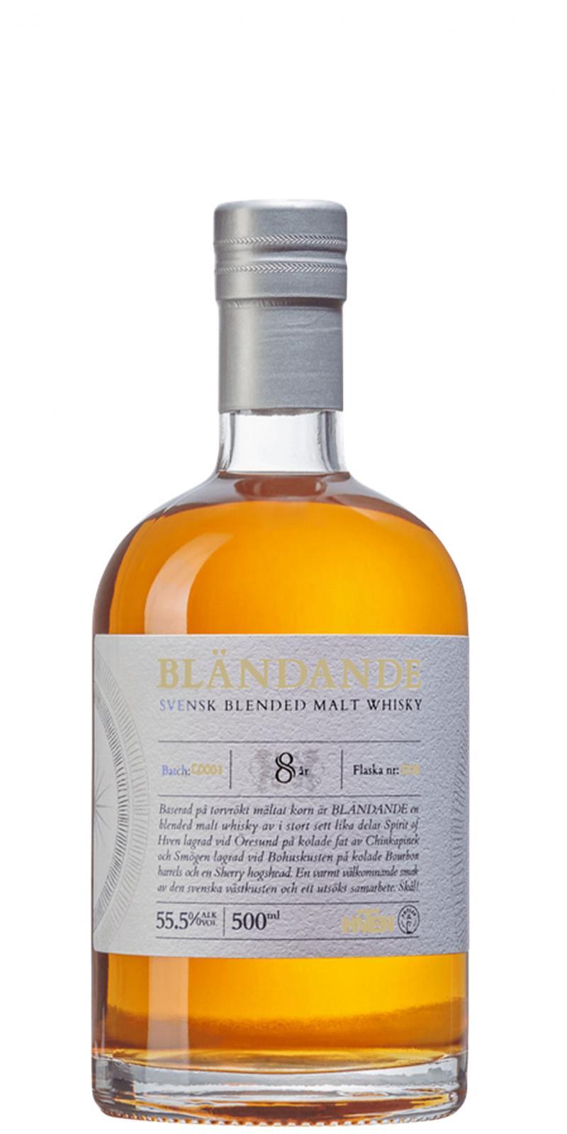 Bländande Svensk Blended Malt Whisky