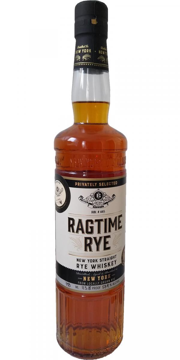 Ragtime Rye  Privately Selected