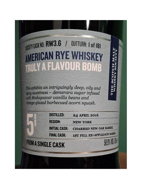 New York Distilling Company 2016 SMWS RW3.6  Truly a flavour bomb