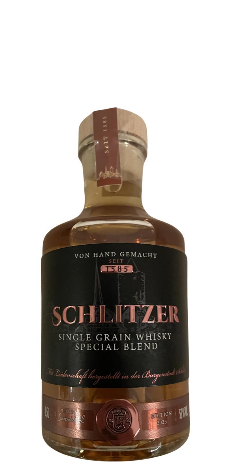 Schlitzer Single Grain Whisky  Special Blend Edition 2023