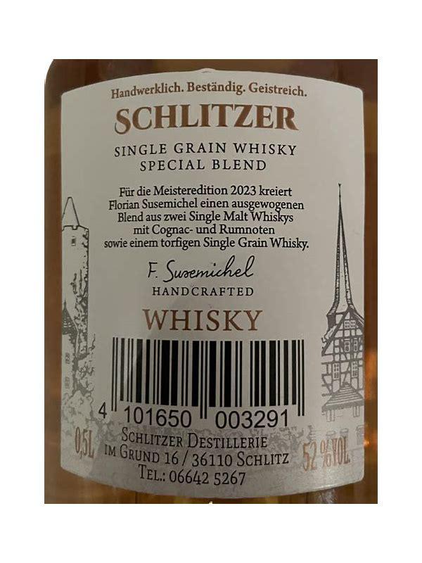 Schlitzer Single Grain Whisky  klassisch