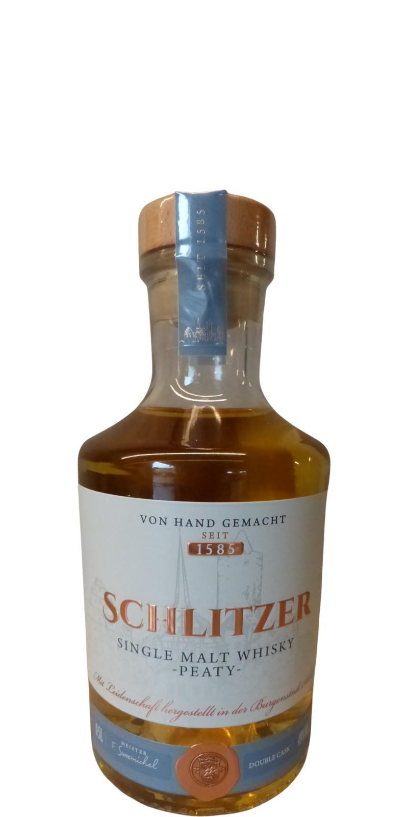 Schlitzer Single Malt Whisky  Peaty Double Cask
