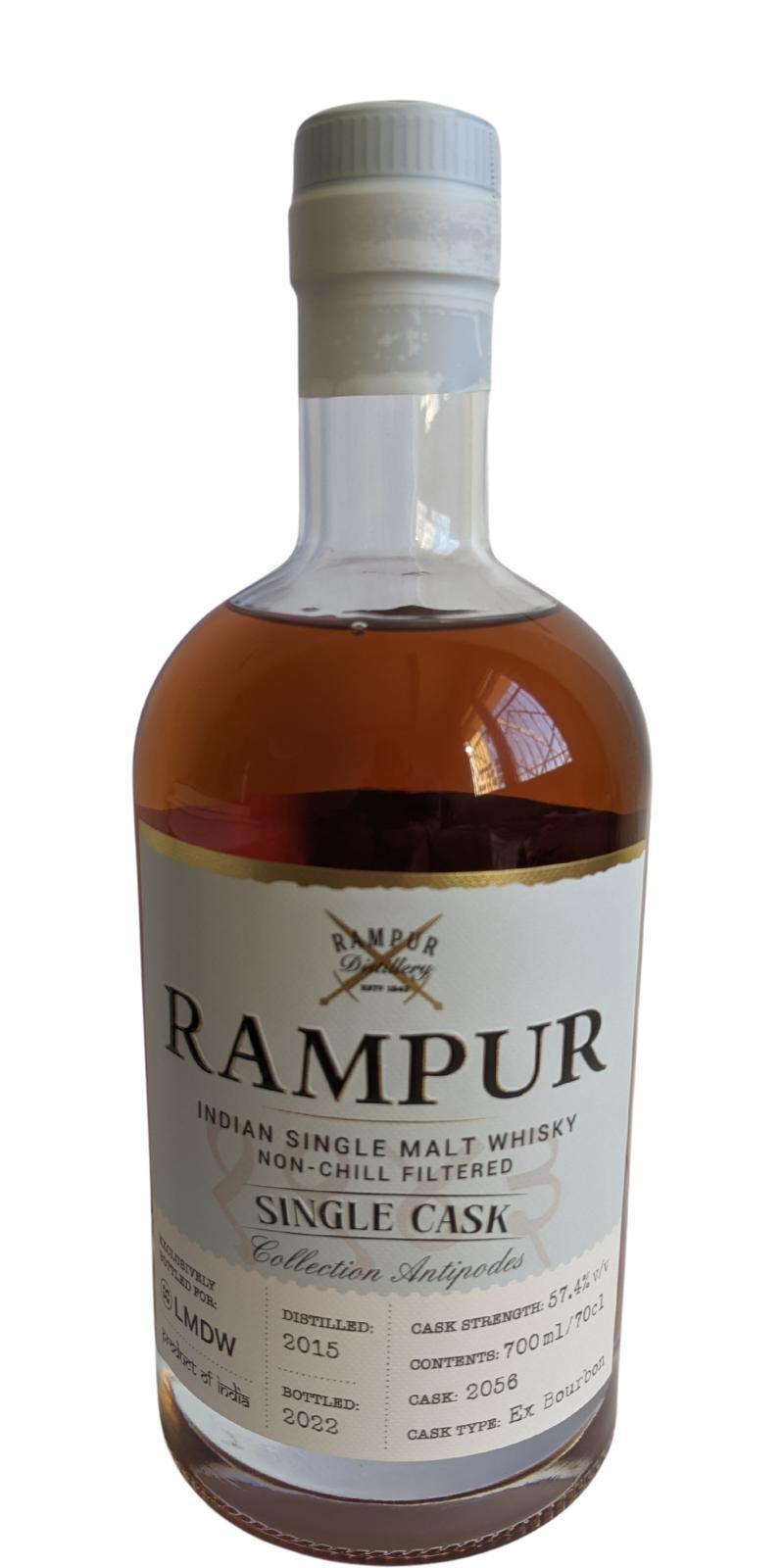 Rampur 2015  Single Cask Collection