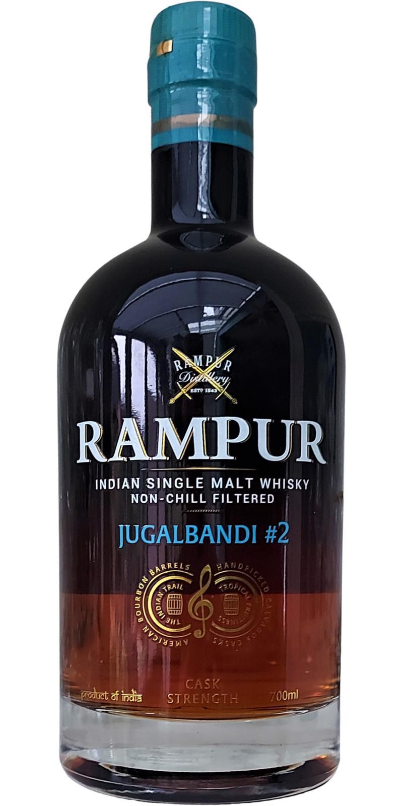 Rampur Jugalbandi #2  Indian Single Malt Whisky