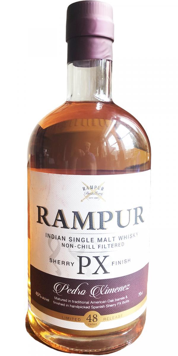Rampur Sherry PX Finish  Indian Single Malt Whisky