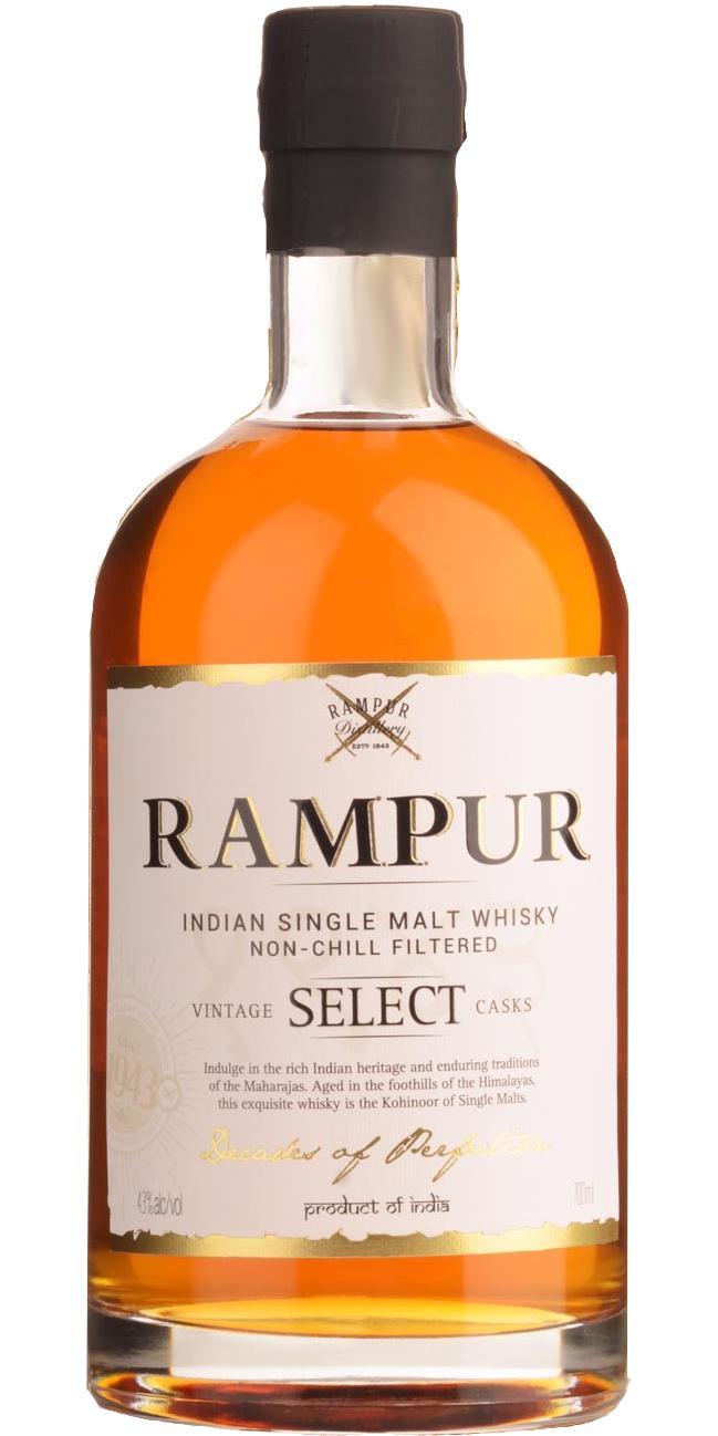 Rampur Vintage Select Casks  Indian Single Malt Whisky