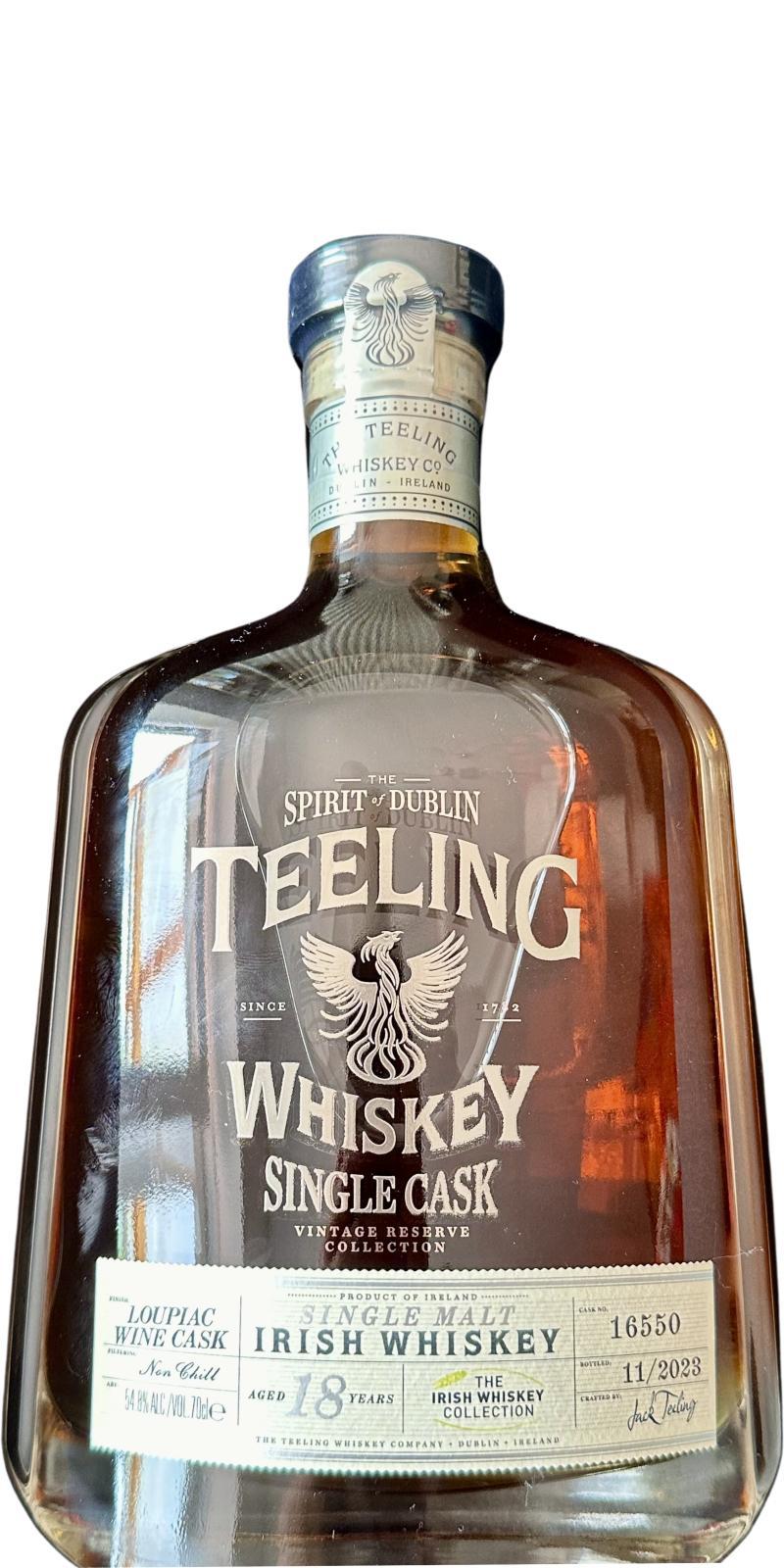 Teeling 18-year-old  The Irish Whiskey Collection