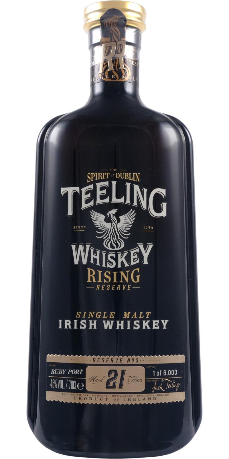 Teeling 21-year-old  Rising Reserve No. 3