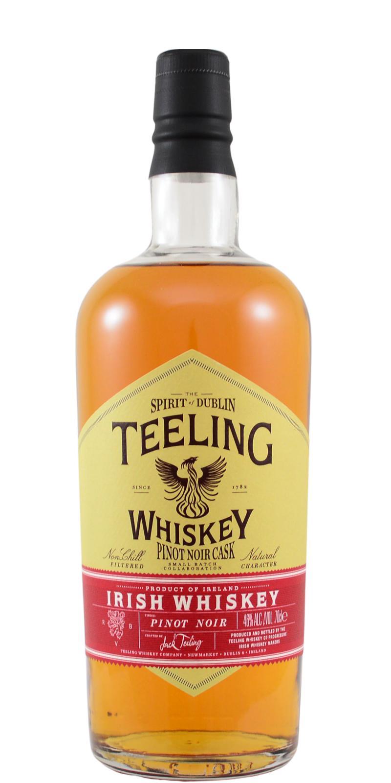Teeling Pinot Noir Cask  Small Batch Collaboration