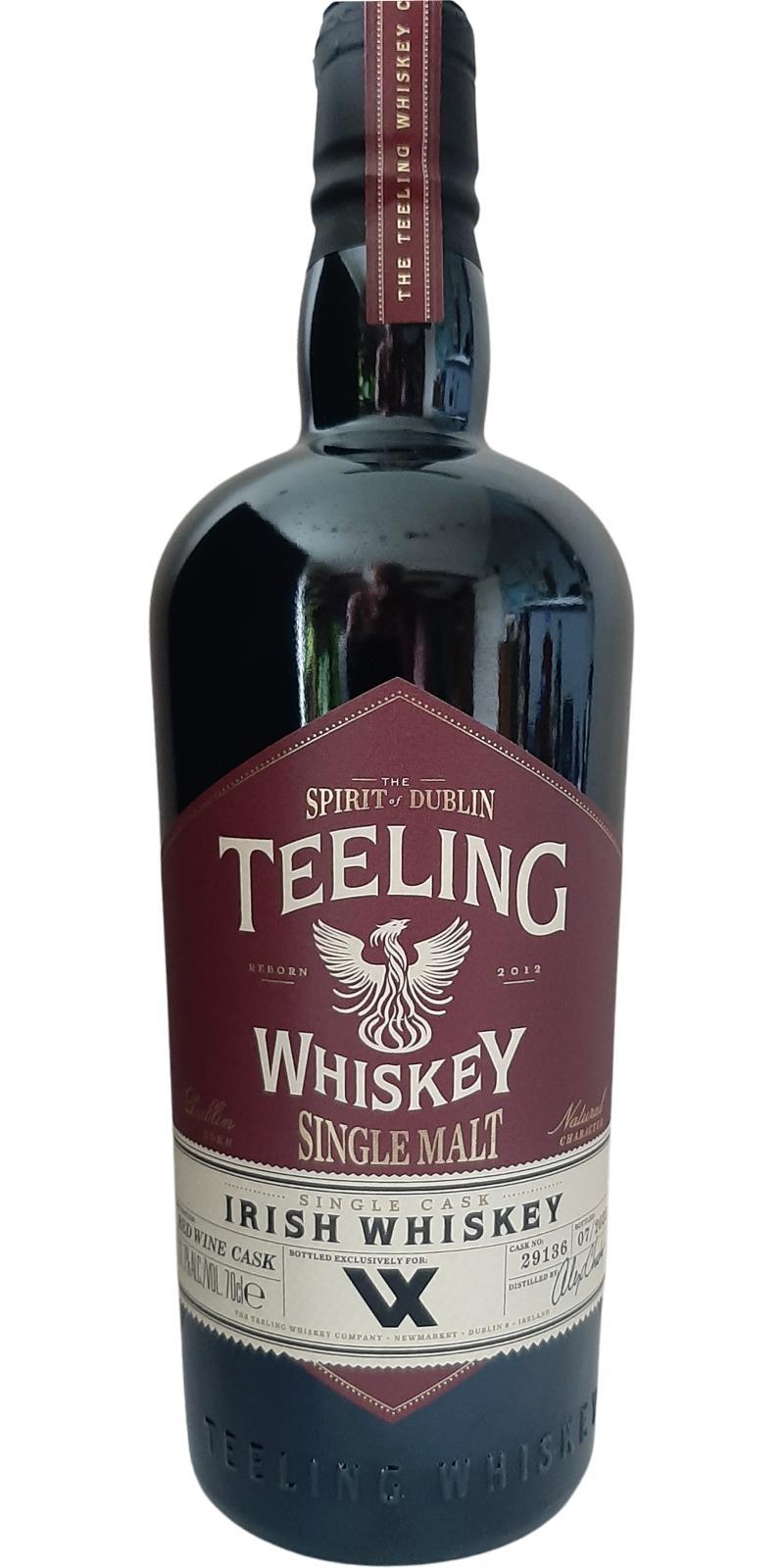 Teeling Toasted Red Wine Cask  Bastard VX Edition