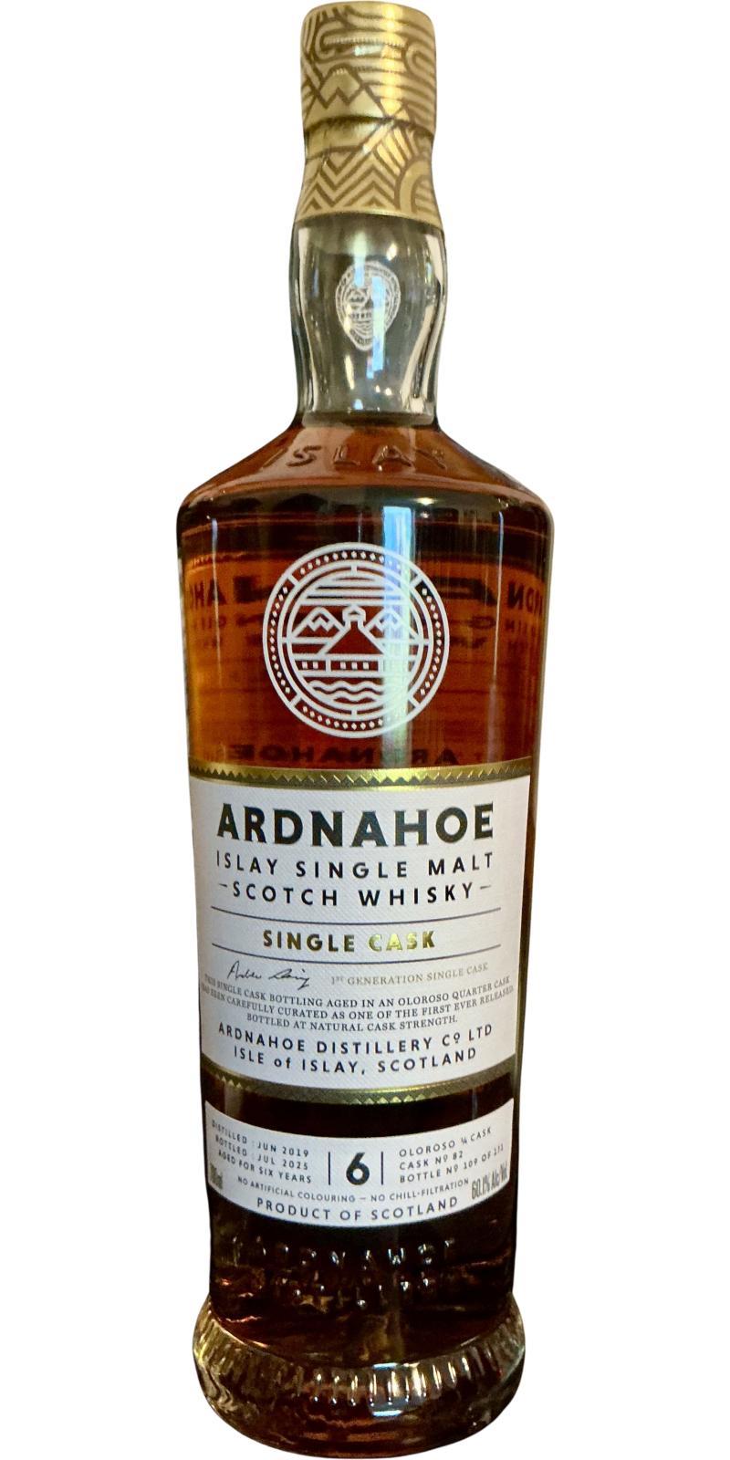 Ardnahoe 2019  1st Generation Single Cask