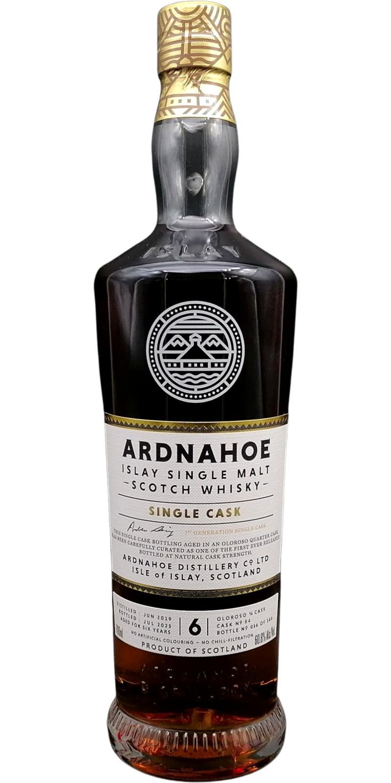 Ardnahoe 2019  1st Generation Single Cask