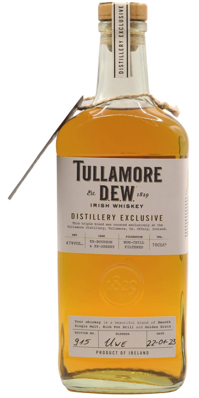 Tullamore Dew Distillery Exclusive  Be the Blender