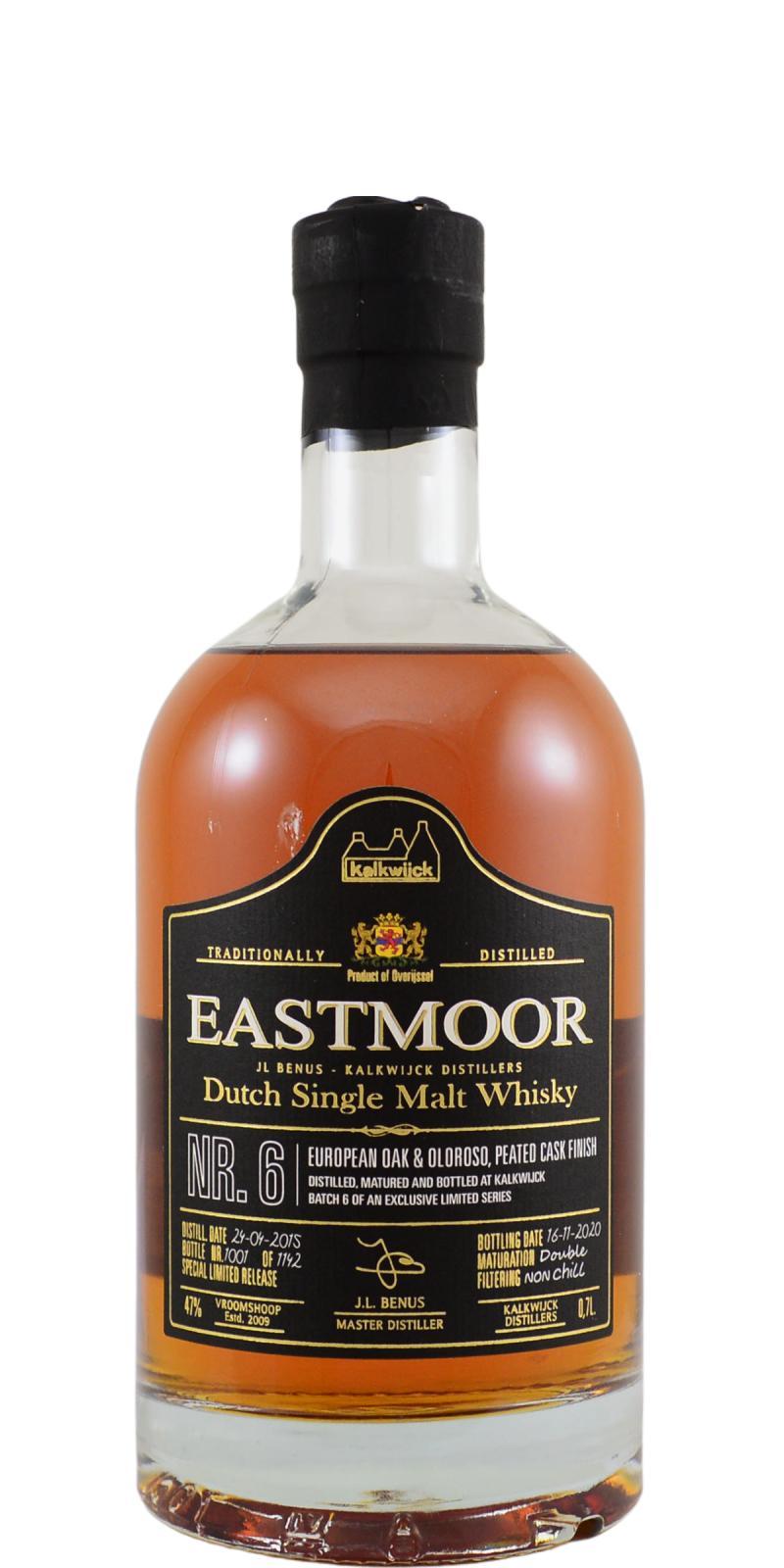 Eastmoor 2015  Dutch Single Malt Whisky