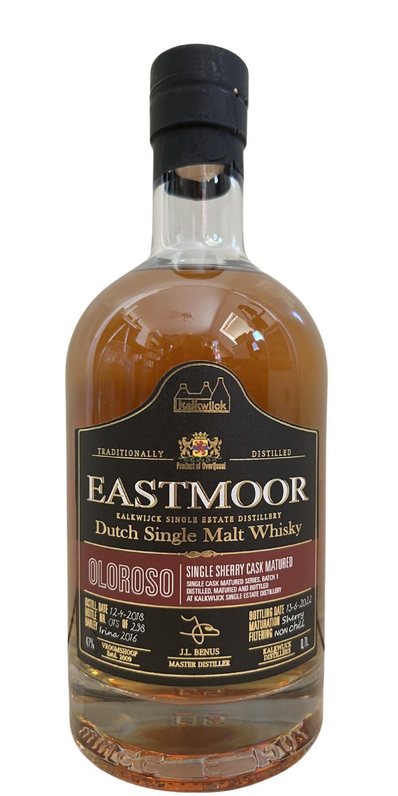Eastmoor 2018  Oloroso