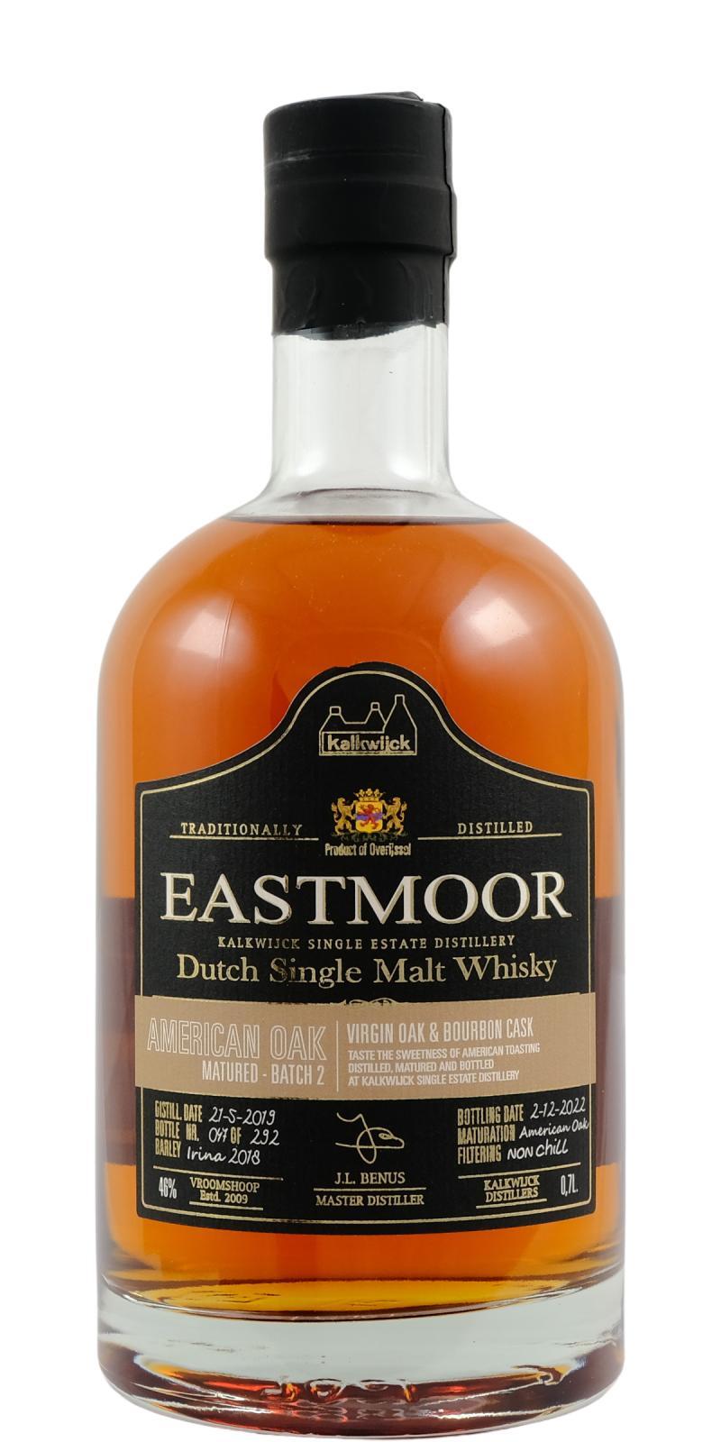 Eastmoor 2019  American Oak