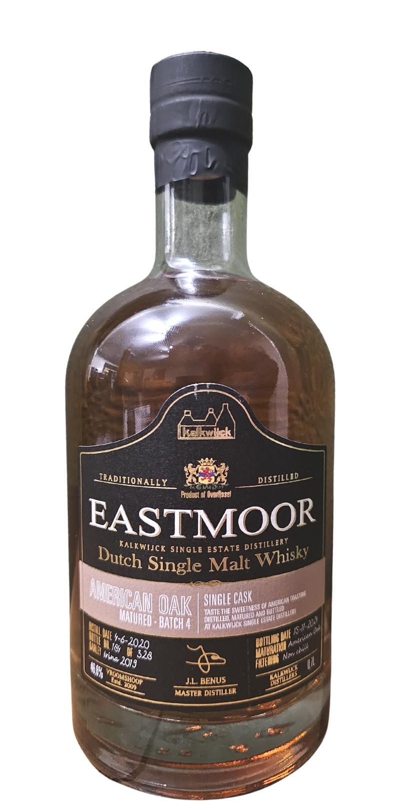 Eastmoor 2020  American Oak