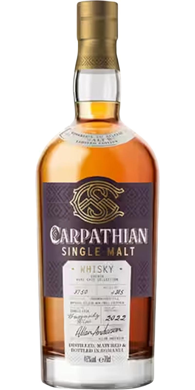 Carpathian Single Malt  Spanish & Portuguese Wine Cask Collection