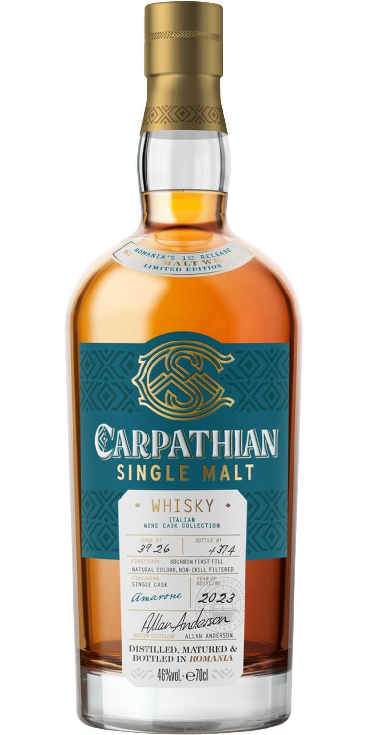 Carpathian Single Malt  Italian Wine Cask Collection