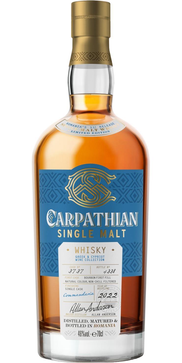 Carpathian Single Malt  Greek & Cypriot Wine Collection