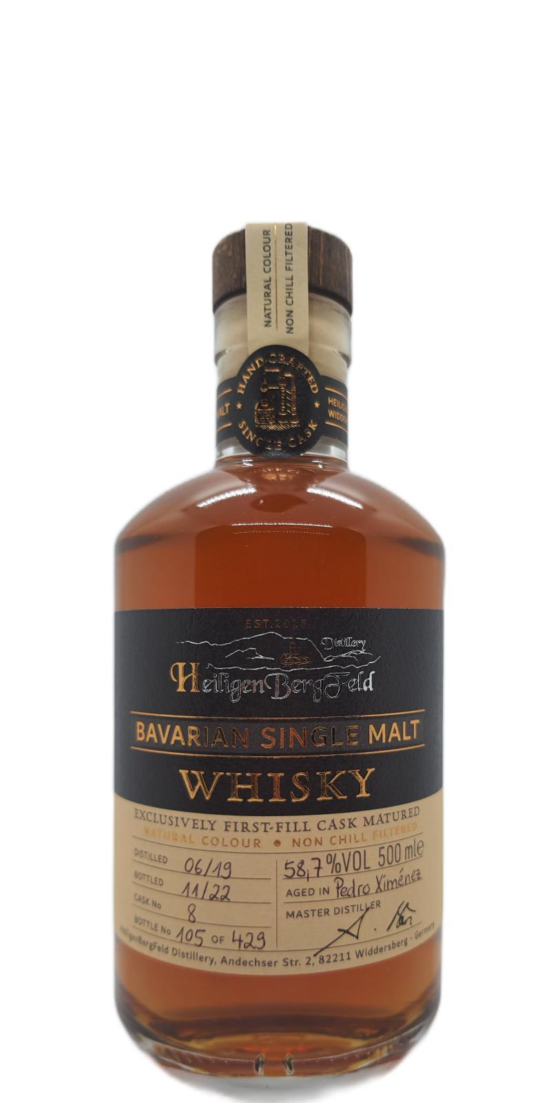 HeiligenBergFeld 2019  Bavarian Single Malt