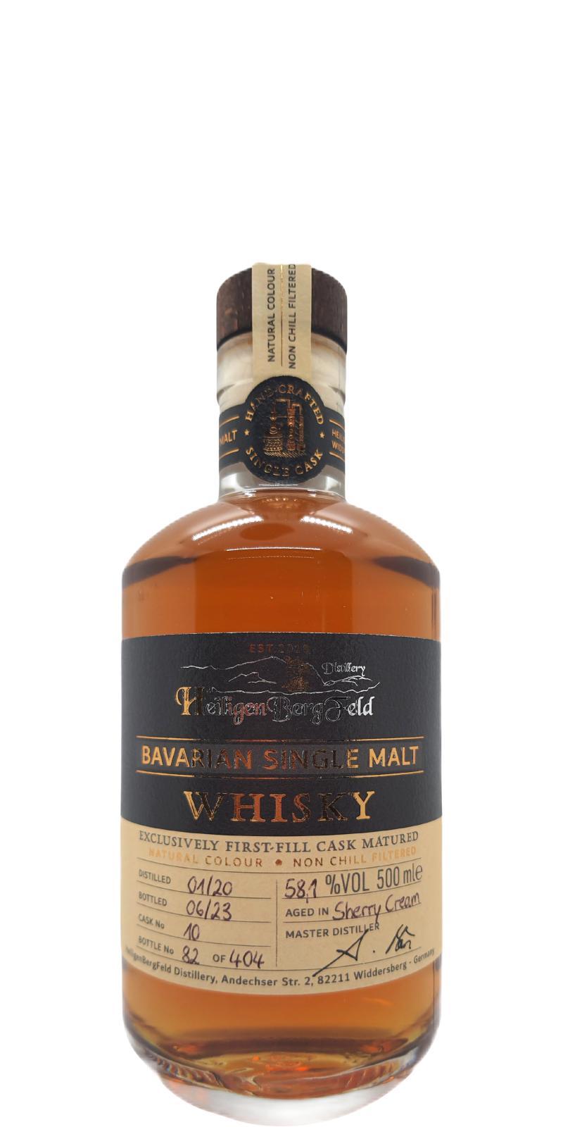 HeiligenBergFeld 2020  Sherry Cream