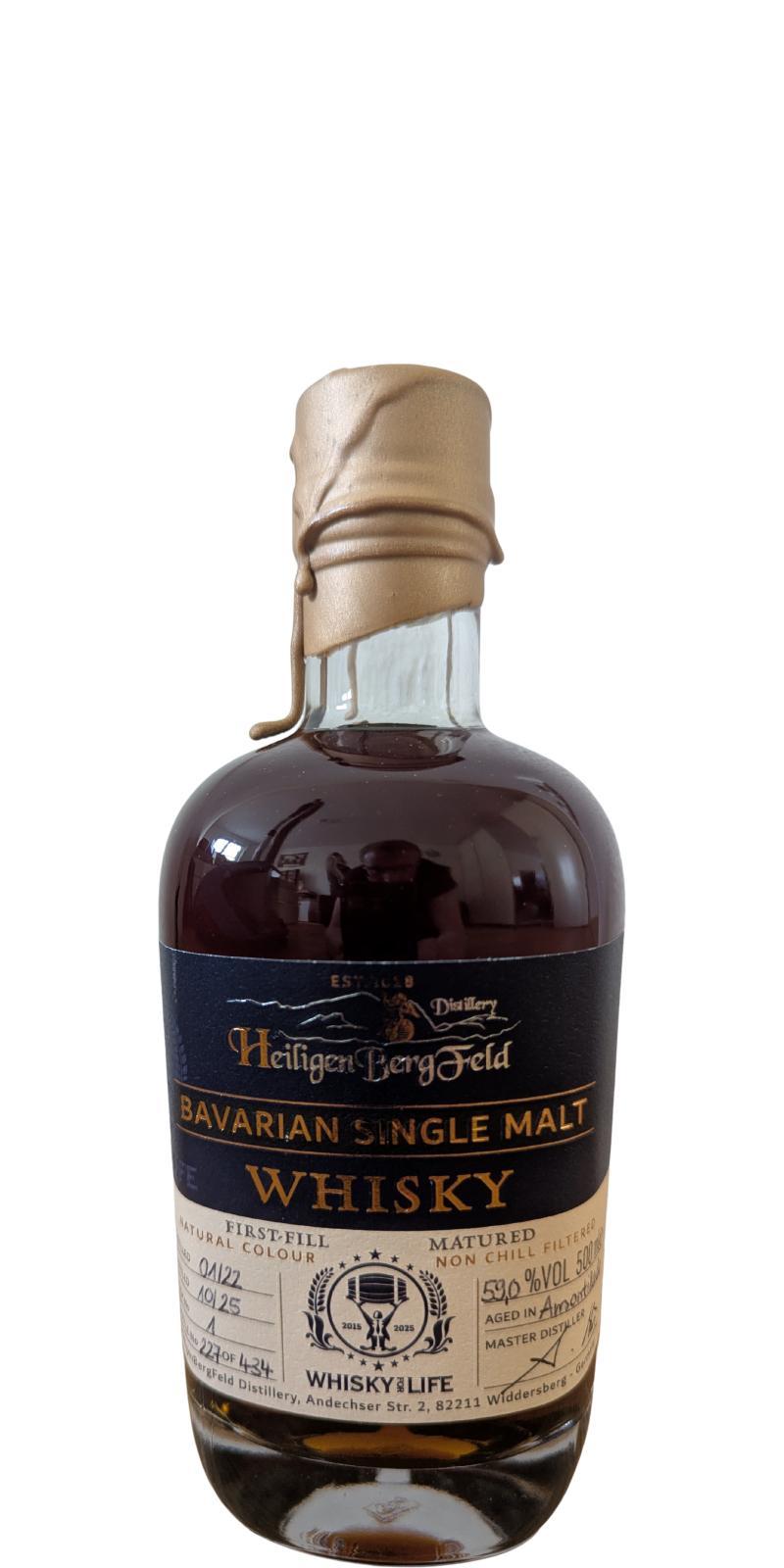 HeiligenBergFeld 2022  Whisky for Life